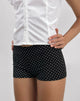 Bild von Eunia Short in Micro Polka Schwarz