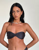 Image of Linda Twist Bikinioberteil in Dunkelgrau