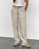 Bild von Low Rise Parallel Jeans In Arctic Blue