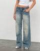 Bild von Low Rise Parallel Jeans In Dirty Blue