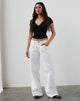 Bild von Low Rise Roomy Jeans in True White