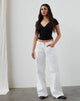 Bild von Low Rise Roomy Jeans in True White