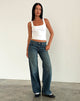 Bild von Low Rise Parallel Jeans in Hellblau