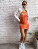 Bild von MOTEL X BARBARA Maren Mini Bodycon Dress in Fruit Crush Watercolour