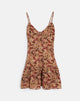 Bild von Marja Cami Minikleid aus Chiffon Rusty Flower