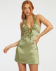 Abbildung von Maruko Mini Dress in Satin Olive