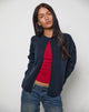 Bild von Maureen Strickjacke in Dunkelmarine