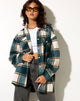 Image of Medita Shirt in Waldgrün und Braun