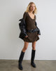 Image of Meghan Minikleid in Zartbitterschokolade
