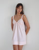 Bild von Melda Tea Mini Dress aus Popeline Hellrosa