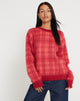 Bild von Mihail Strickpullover in Rot und Rosa