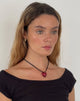 Bild von Mimi Glas Herz Halskette von Gemini Jewels