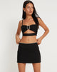 Bild von Moray Skirt Schwarz