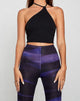 Bild von Ford Crop Top aus Lycra Schwarz