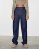 Abbildung der Parallel Jeans in Rinse Blue Wash