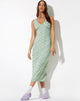 Bild von Lisheva Midikleid in Lime Floral