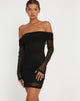 Bild von Nasami Minikleid in Schwarz