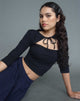 Bild von Neha Crop Top in Schwarz
