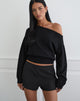Bild von Nivra Short in Diamante Tailoring Schwarz