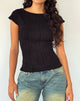 Image von Nova Top in Crinkle Black