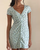 Bild von Omoni Dress In Pretty Petal Green
