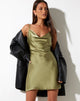Bild von Paiva Slip Dress in Satin Olive