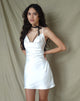 Bild von Paiva Slip Dress in Satin Elfenbein