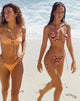 Bild von Leyna Bikini Bottom in Abstract Art Pink