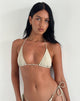 Bild von Pami Bikinioberteil in Nude mit einzelner Perle