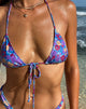 Image of Pamita Bikini-Oberteil in verwaschenem Floral Lila