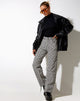 Bild von Parallel Jeans in Optic Square Schwarz und Weiß