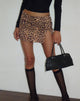 Bild von Pravara Minirock mit Leopardenmuster
