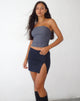 Image of Pelma Minirock aus Twill Schwarz