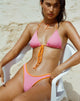Bild von Farida Bikini-Unterteil aus rosa Frottee