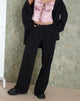Abbildung der Hondra Wide Leg Trouser in Schwarz