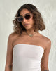 Image of Rabori Rectangle Sonnenbrille in Tan