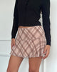 Bild von Ragna Minirock in Sketchy Stripe Nude