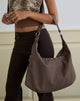 Image of Große braune Tasche mit Nieten