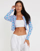 Bild von Attina Cardi in Cute Floral Daisy Lilac und Blau