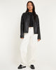 Bild von MOTEL X BARBARA Low Rise Parallel Jeans in True White