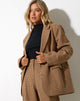 Bild von Maiwa Blazer aus Wolle Braun
