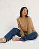 Image of Mody Pullover in Tan Rib