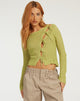 Bild von Potina Langarm Cardi in Limette