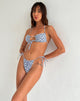 Bild von Ricoa Bikini-Oberteil mit floralen Streifen