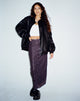 Bild von Lassie Maxirock in Dark Ditsy Rose Schwarz