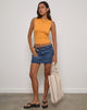 Bild von Runaba Rückenfreies Tank-Top in Faded Orange