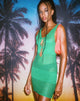 Bild von MOTEL X BARBARA Rurouni Minikleid in Grün