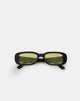 Image of Rustina Sonnenbrille in Schwarz mit gelben Gläsern