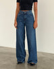 Bild von Roomy Extra Wide Jeans in Mid Blue Used