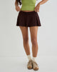 Bild von Saeko Micro Skort in Bitter Chocolate